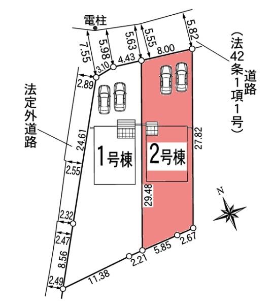 岡崎市細川町新築戸建全2棟2号棟
