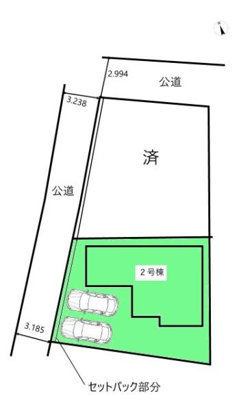豊明市阿野町新築戸建全2棟2号棟
