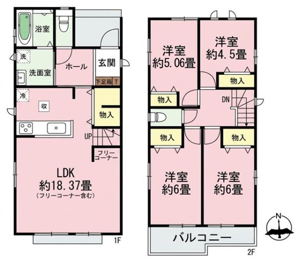 豊明市新田町新築戸建全2棟B号棟