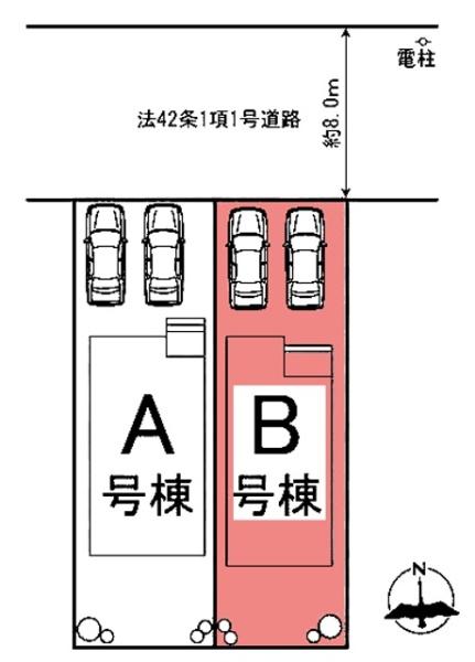 豊明市新田町新築戸建全2棟B号棟