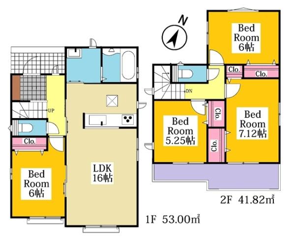 安城市美園町新築戸建全5棟C棟