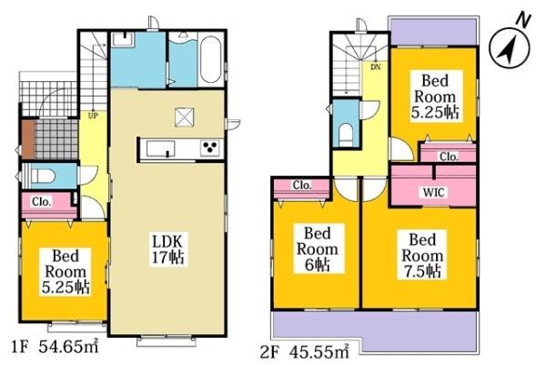 安城市美園町新築戸建全5棟B棟