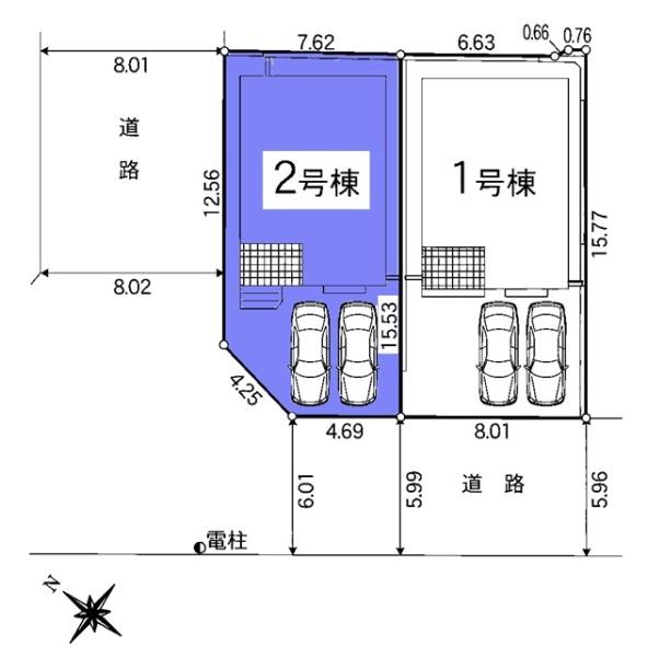 豊田市保見ケ丘新築戸建全2棟2号棟