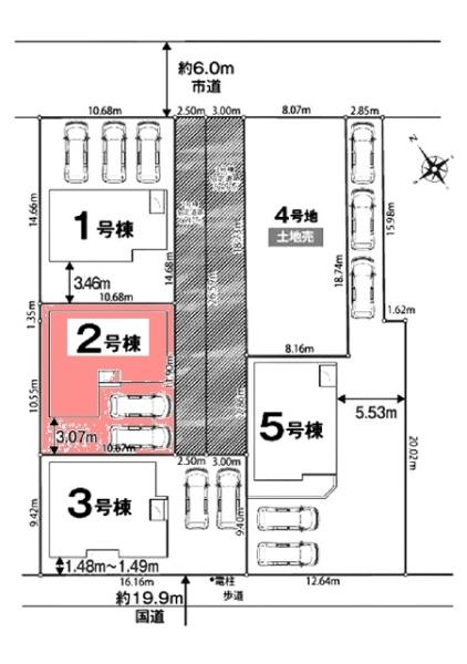 蒲郡市三谷町東1丁目新築戸建全5棟2号棟