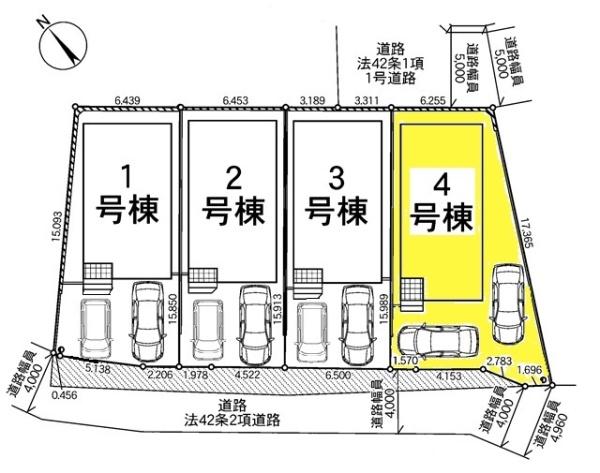 豊田市新町新築戸建全4棟4号棟