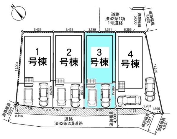 豊田市新町新築戸建全4棟3号棟