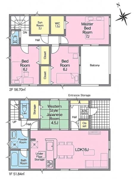 刈谷市西境町新築戸建全3棟2号棟