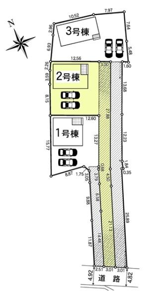 刈谷市西境町新築戸建全3棟2号棟