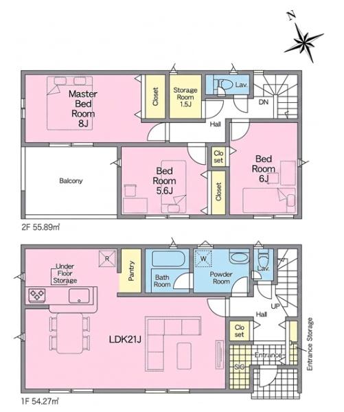 刈谷市西境町新築戸建全3棟3号棟
