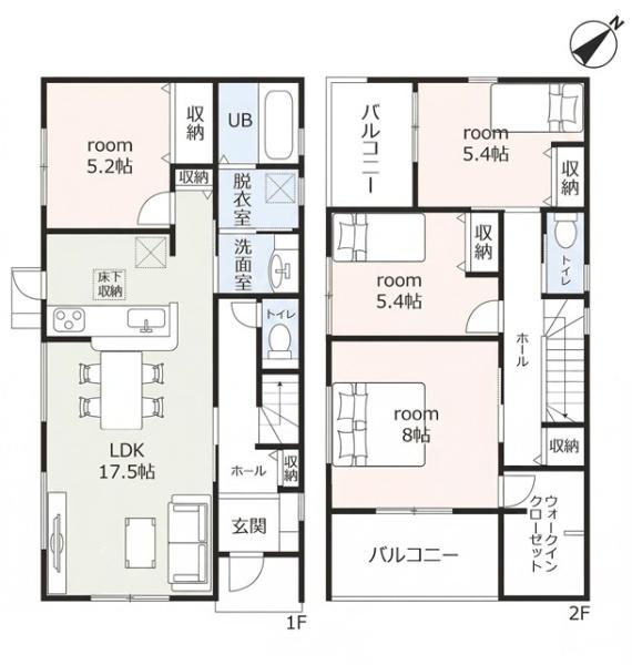 豊田市新町新築戸建全2棟1号棟