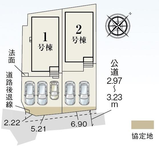 豊田市新町新築戸建全2棟1号棟