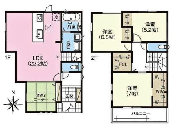 東海市荒尾町新築戸建全2棟1号棟