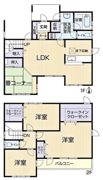 岡崎市美合町字入込の中古一戸建て