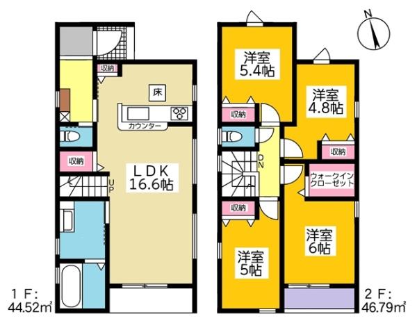 岡崎市緑丘3丁目新築戸建全2棟2号棟