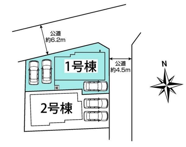 東海市加木屋町新築戸建全2棟1号棟