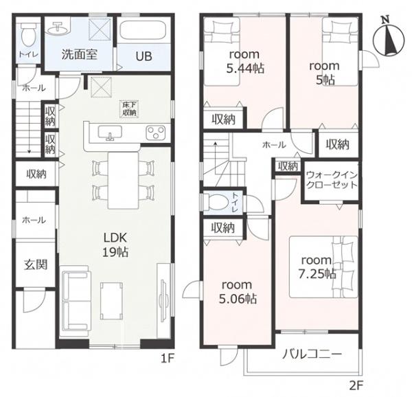 豊明市阿野町新築戸建全6棟3号棟