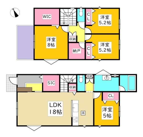 東海市荒尾町新築戸建全2棟1号棟