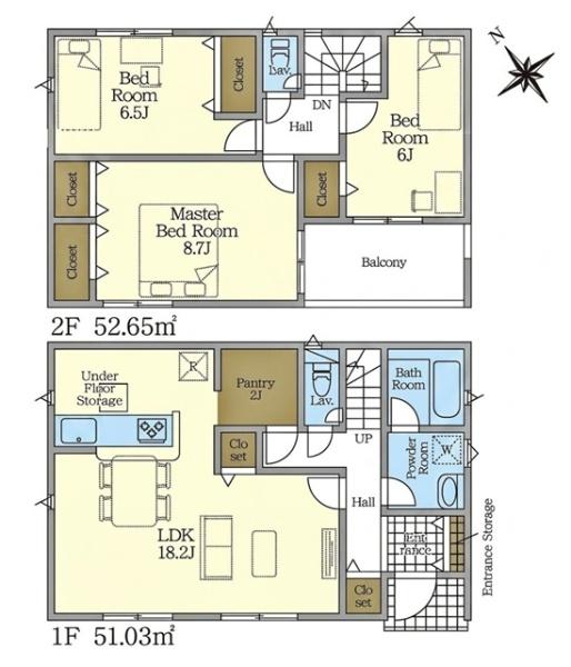 岡崎市栄町新築戸建全2棟2号棟