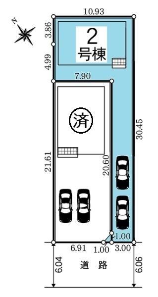岡崎市栄町新築戸建全2棟2号棟