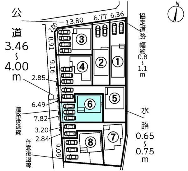 豊田市畝部西町新築戸建全8棟6号棟