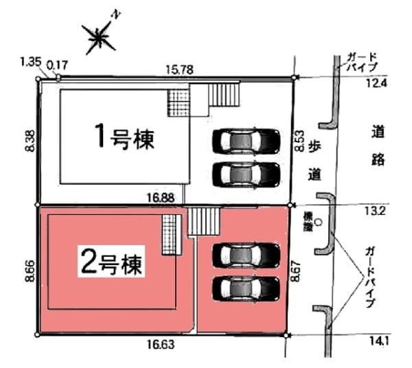 安城市二本木新町新築戸建全2棟2号棟