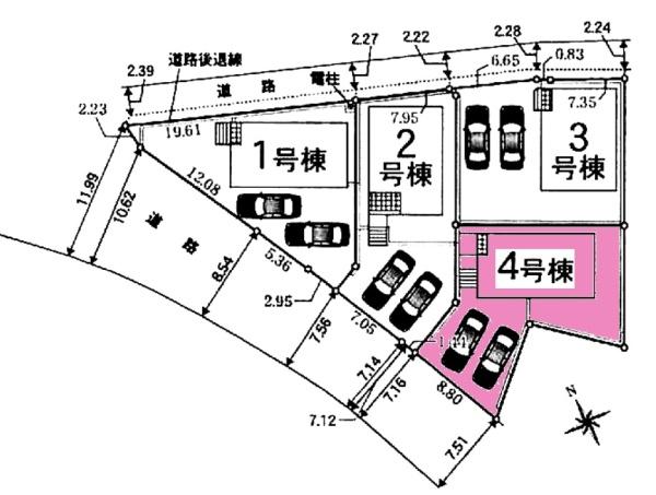 安城市根崎町新築戸建全4棟4号棟