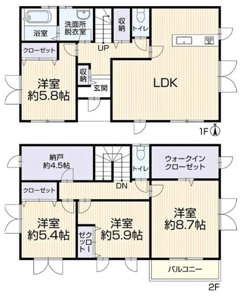 豊田市乙部ケ丘４丁目の中古一戸建て
