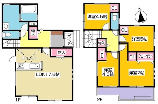 東海市名和町新築戸建全2棟2号地