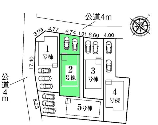 東海市養父町新築戸建全5棟2号棟