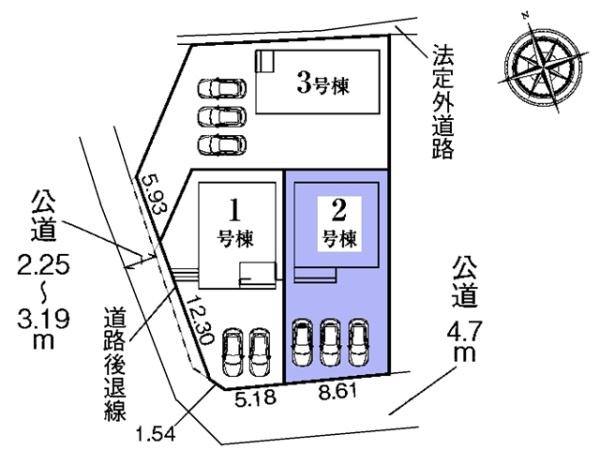 東浦町緒川新築戸建全3棟2号棟