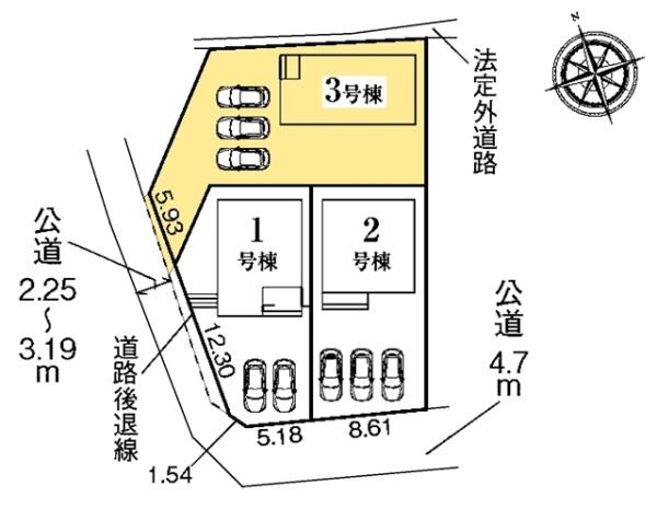 東浦町緒川新築戸建全3棟3号棟