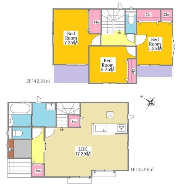 安城市百石町新築戸建全2棟A棟