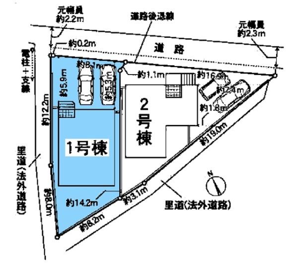安城市東町新築戸建全2棟1号棟