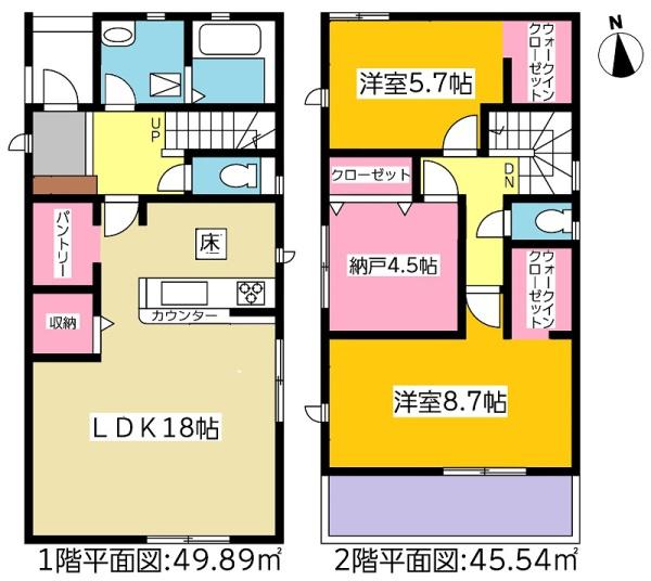 刈谷市半城土中町新築戸建全8棟7号棟