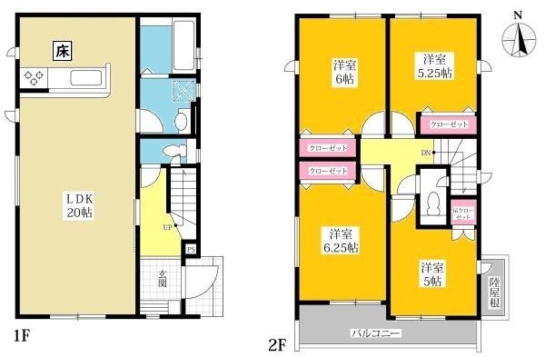 半田市柊町新築戸建全5棟1号棟