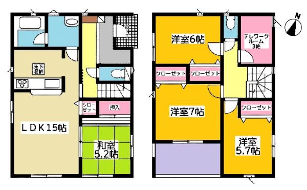 半田市板山町新築戸建全4棟4号棟