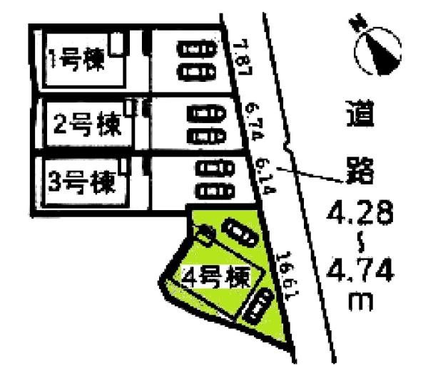 半田市板山町新築戸建全4棟4号棟