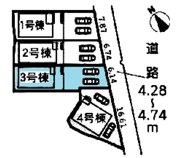 半田市板山町新築戸建全4棟3号棟