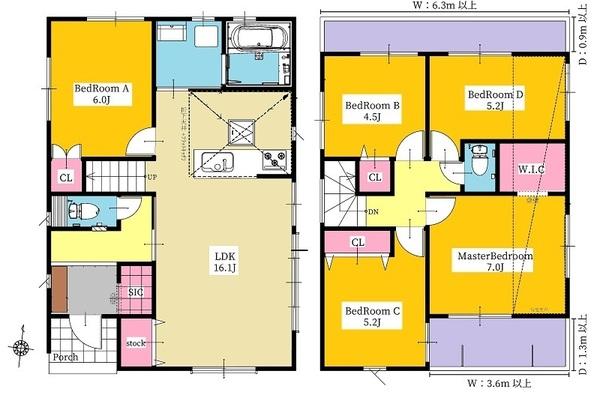 豊明市栄町分譲住宅全3棟3号棟