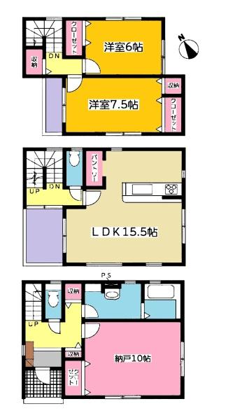 刈谷市松栄町新築戸建全7棟6号棟