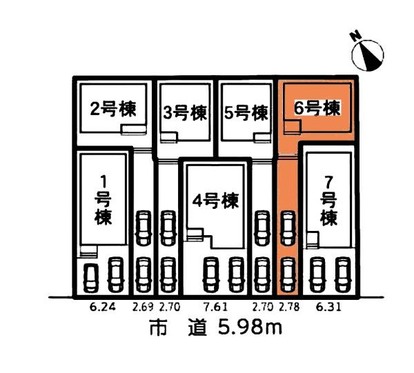 刈谷市松栄町新築戸建全7棟6号棟