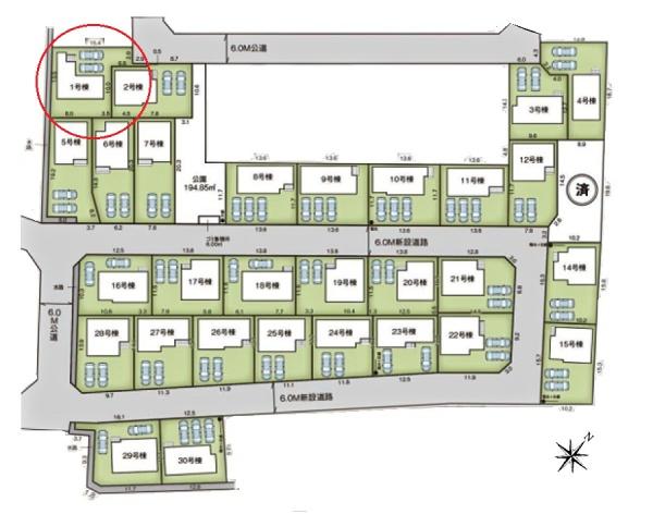 東浦町生路新築戸建全30棟1号棟