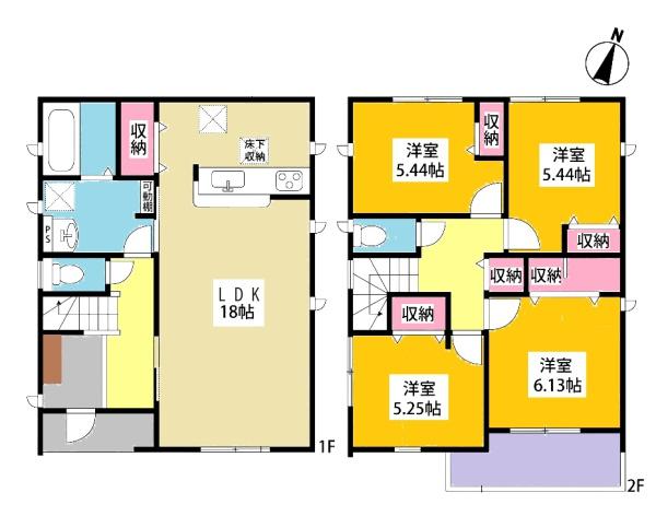 阿久比町福住新築戸建全2棟2号棟