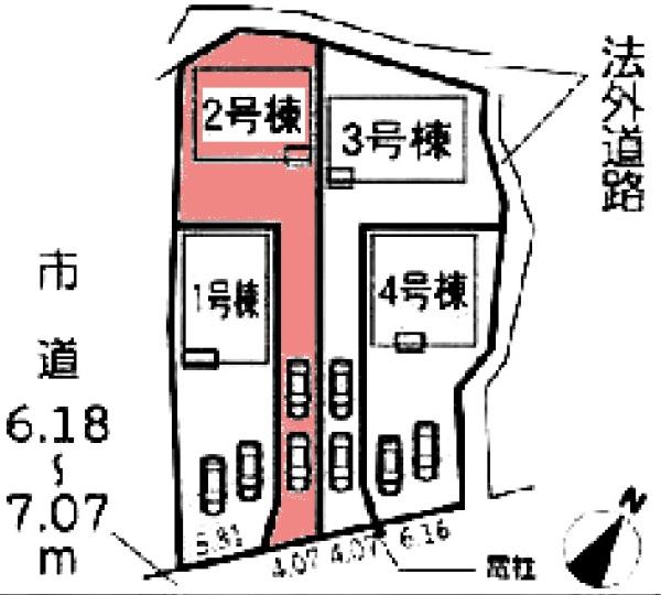 大府市米田町新築戸建全4棟2号棟