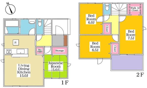 刈谷市板倉町新築戸建全3棟2号棟