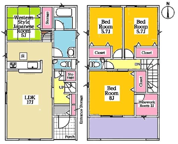 西尾市巨海町新築戸建全2棟1号棟