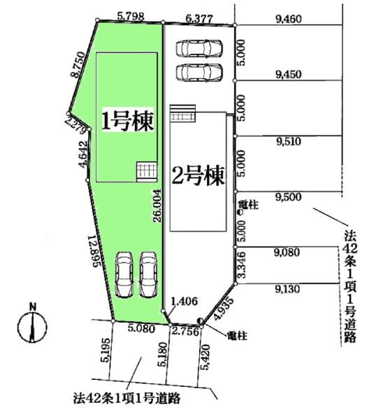 西尾市巨海町新築戸建全2棟1号棟