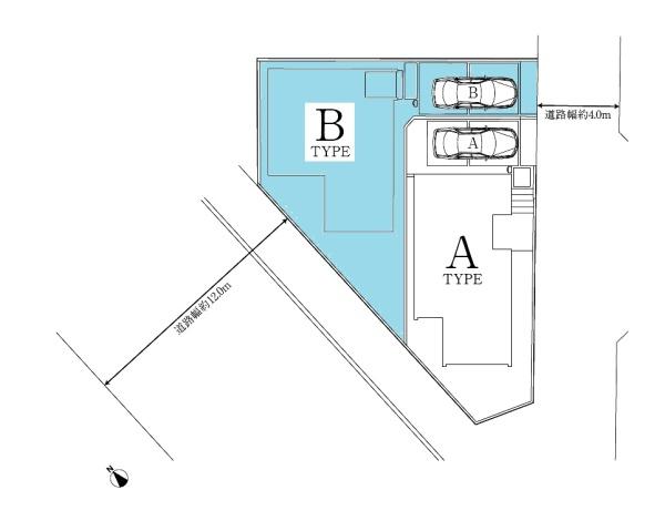 岡崎市井田町新築戸建全2棟B号棟