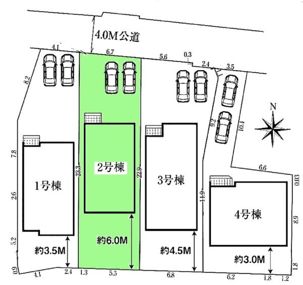 岡崎市伊賀町新築戸建全4棟2号棟