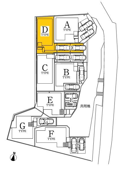 岡崎市百々町新築戸建全7棟D号棟